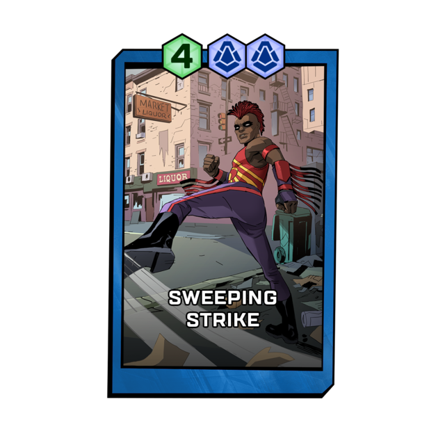 Sweeping Strike - Emergents TCG Card