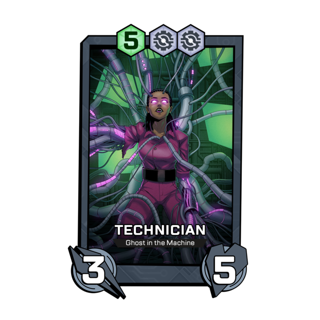 Technician, Ghost in the Machine - Emergents TCG Card